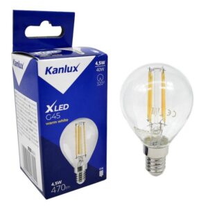 Lampada Pallina LED a Filamento E14 4,5w Luce Calda 472 Lumen